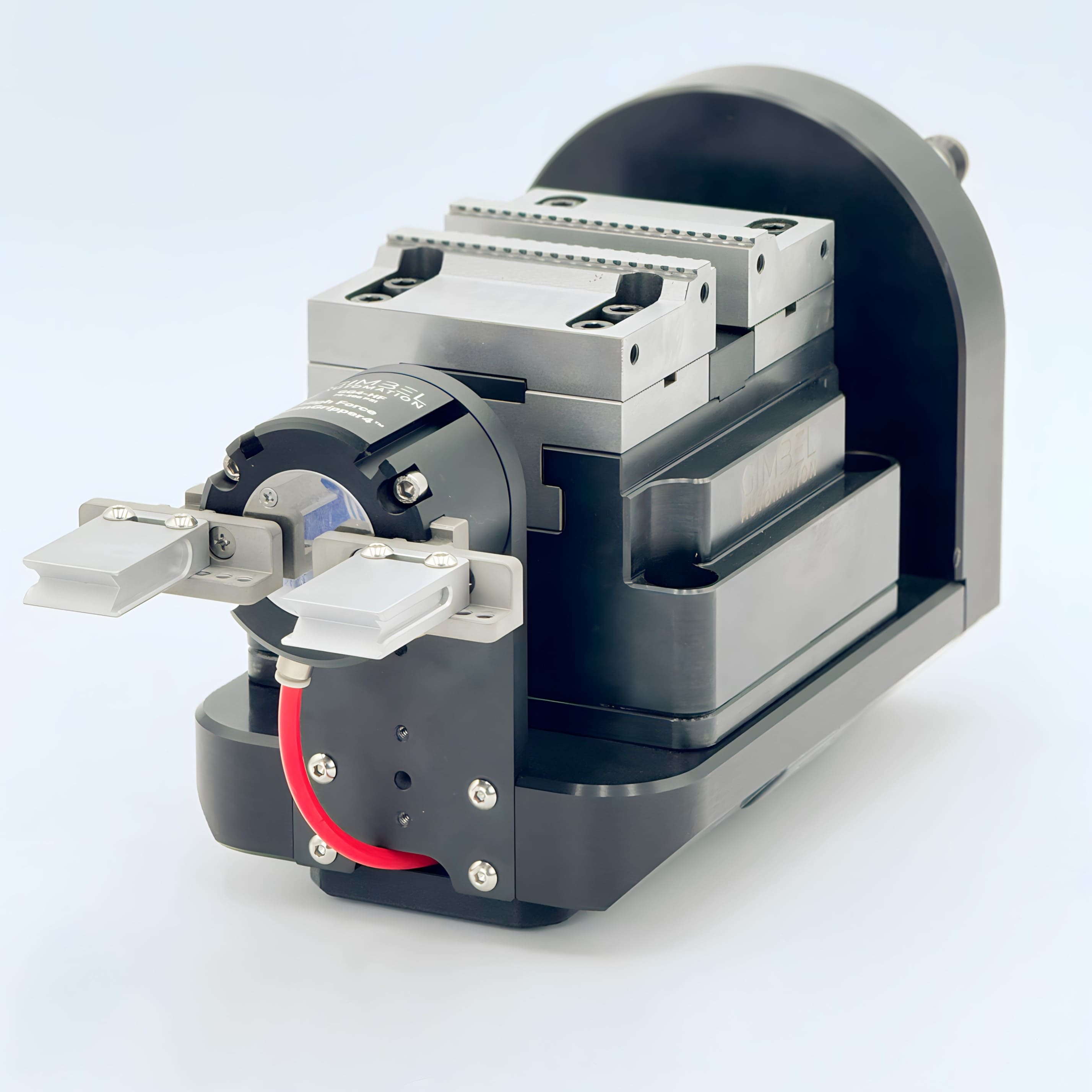AxisMount™ GripFlipGrip™ - 90° Trunnion Air Vise CNC Automation Module for 4th/5th Axis