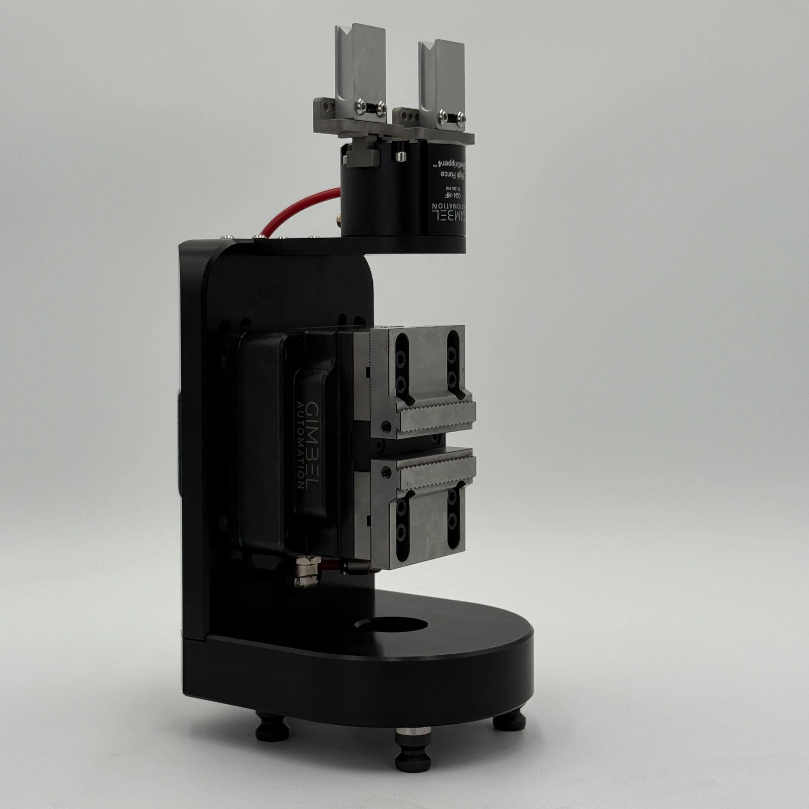 AxisMount™ GripFlipGrip™ - 90° Trunnion Air Vise CNC Automation Module for 4th/5th Axis