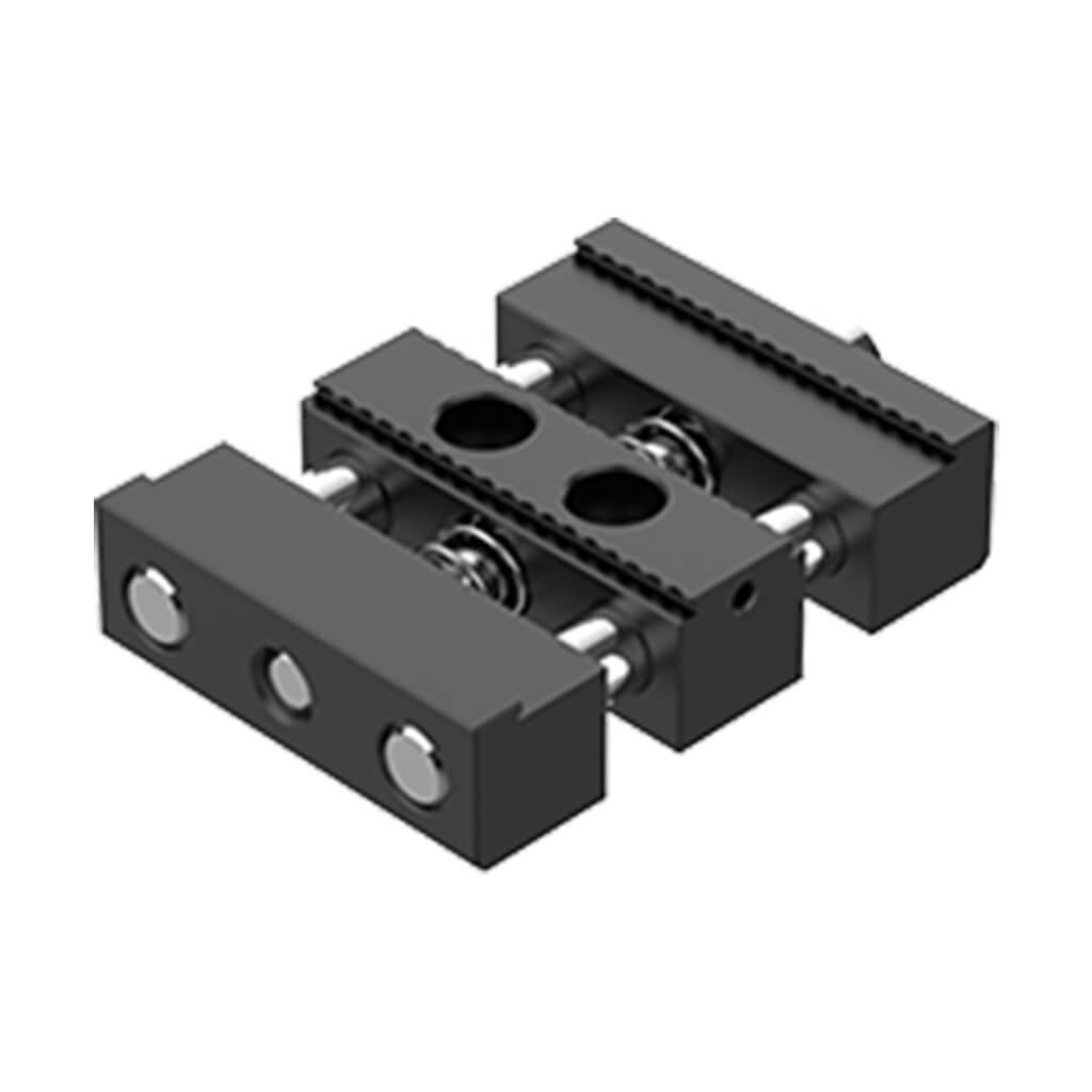 Pin Vise (75mm x 111.6mm x 25mm) - 5th Axis Workholding PV3X-4A