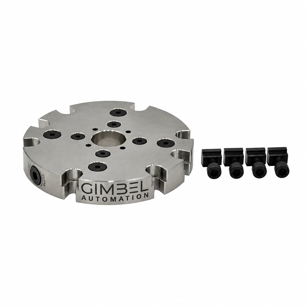 AxisLock™ Rotary 4th/5th Axis 96/52mm Combo Zero Point Plate (Through Bore)