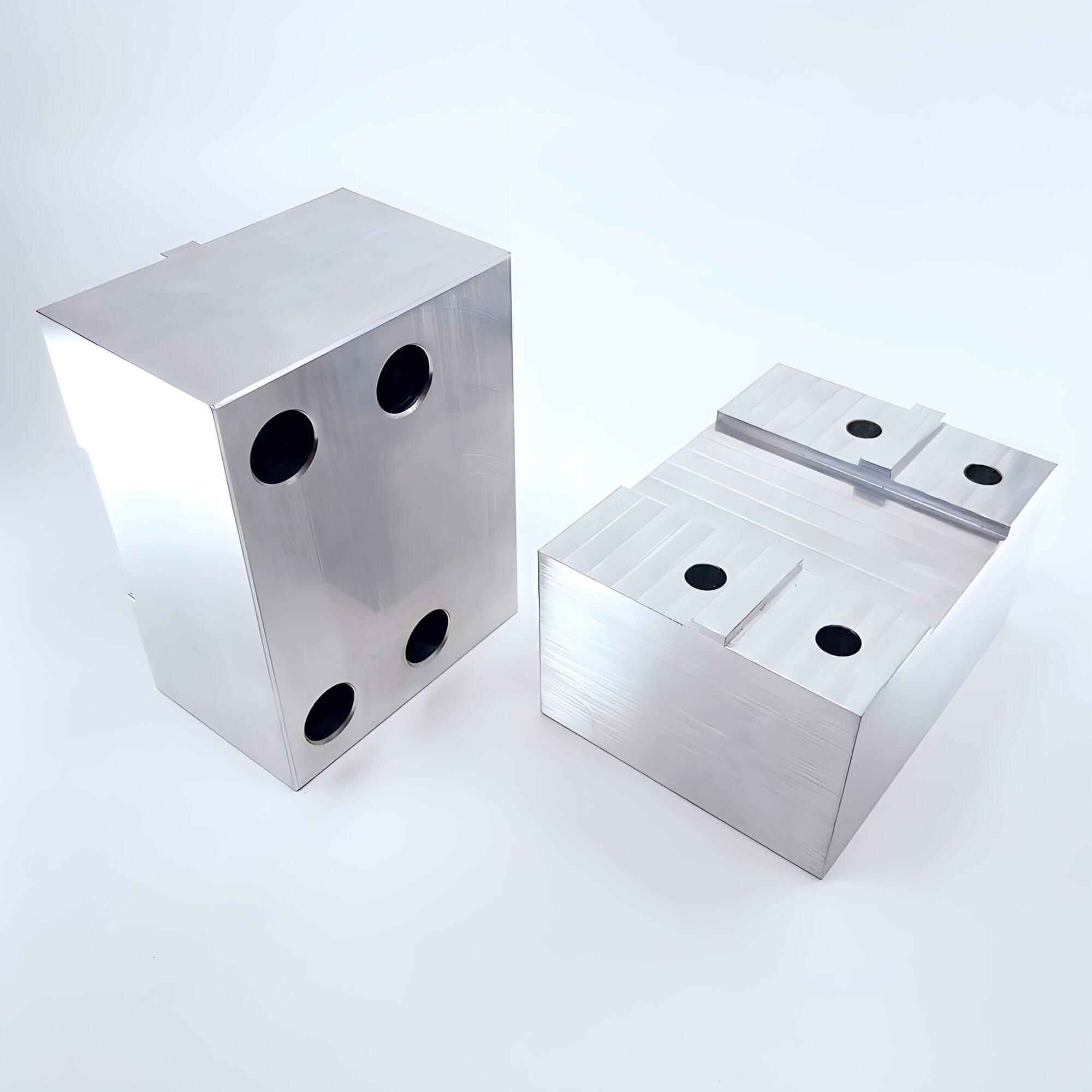 100mm Air Vise Aluminum Soft Jaws - Gimbel Automation