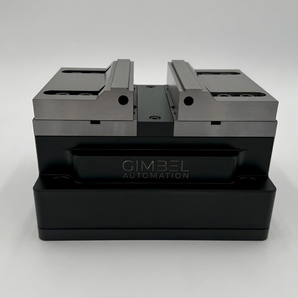 150mm Self-Centering Pneumatic CNC Vise - Gimbel Automation