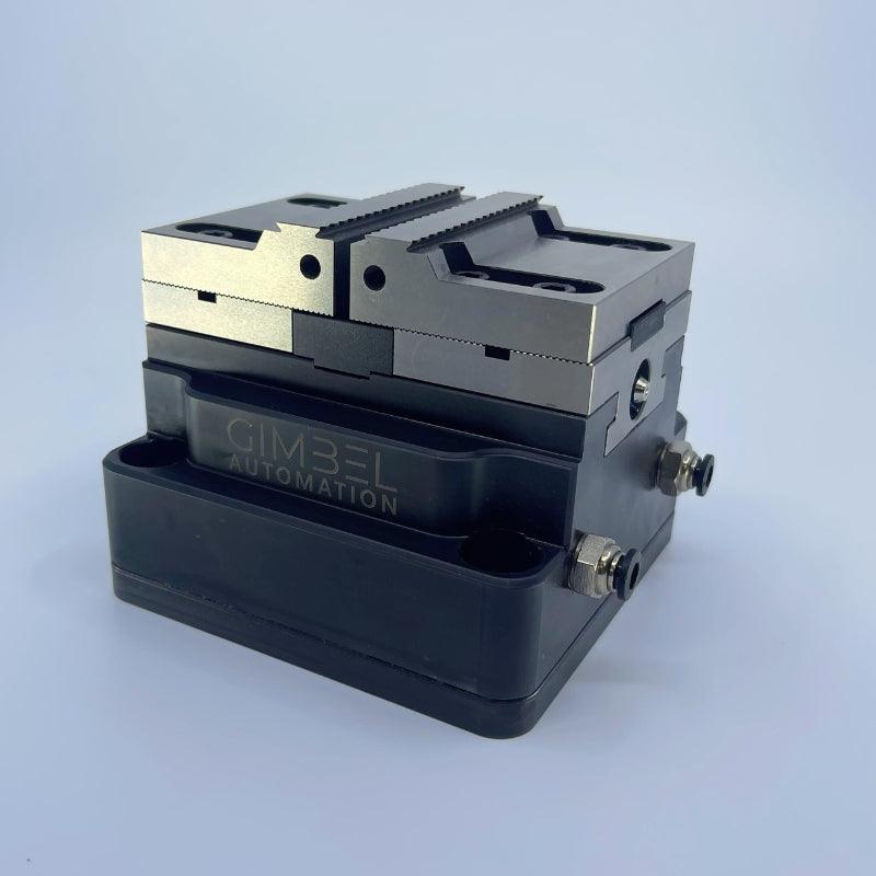 75mm Self-Centering Pneumatic CNC Vise - Gimbel Automation
