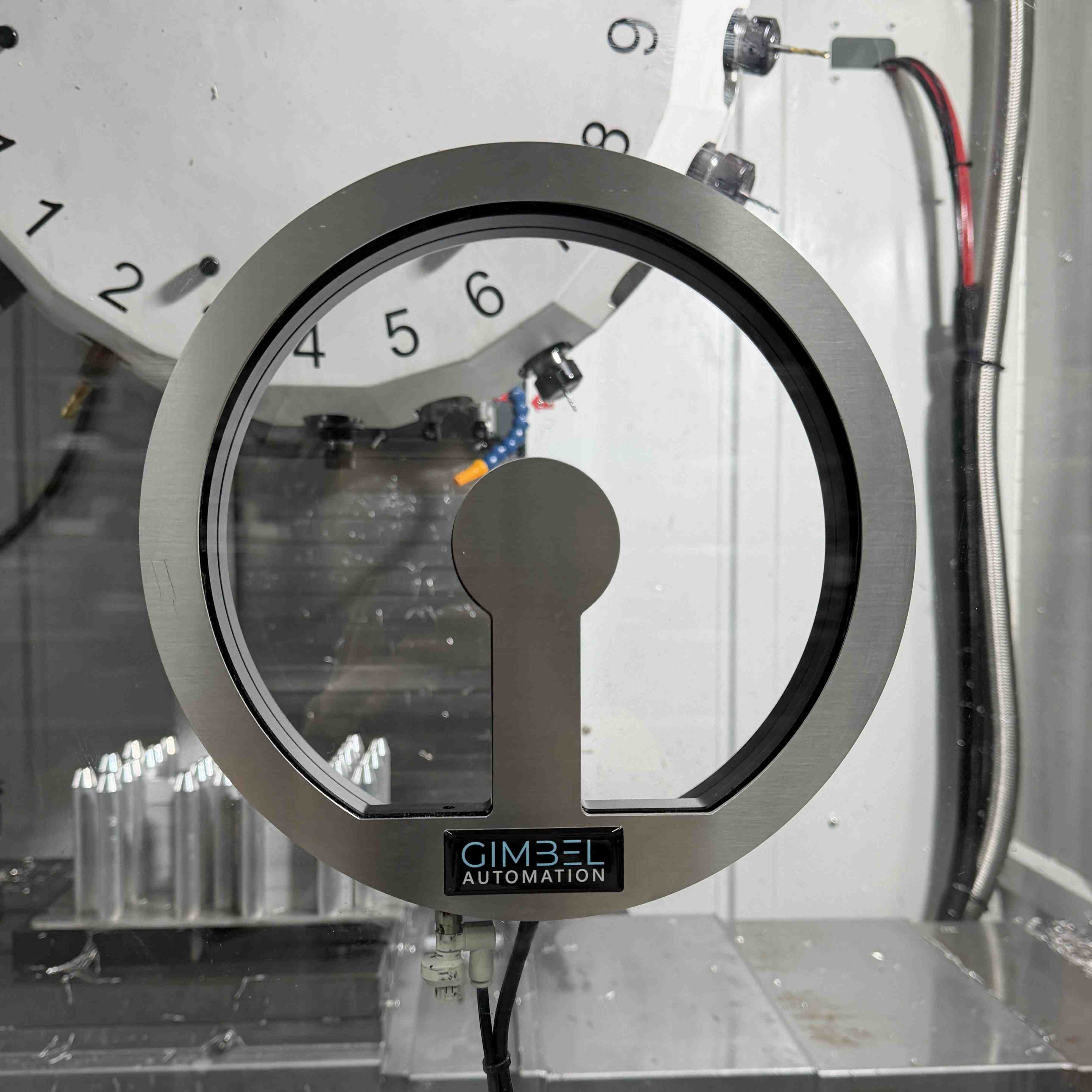 Spinning Window Module CoolantClearâ„¢ Spin Window for CNC Machines | Gimbel Automation