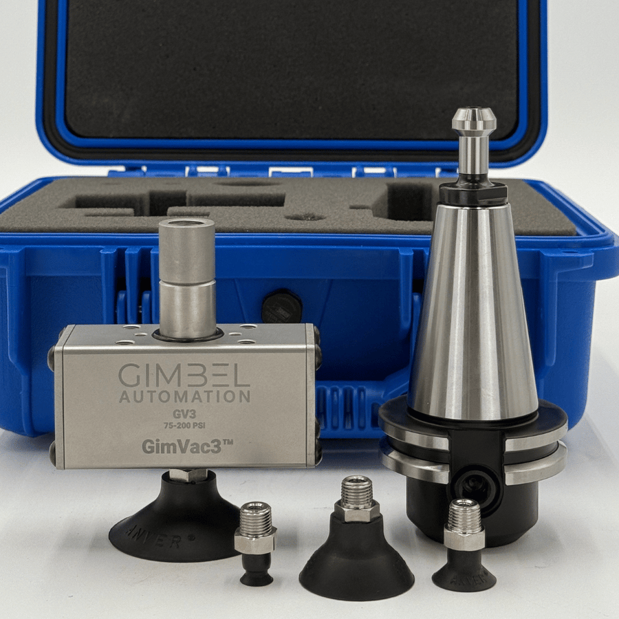 CNC Vacuum Part Grabber | Gimbel Automation