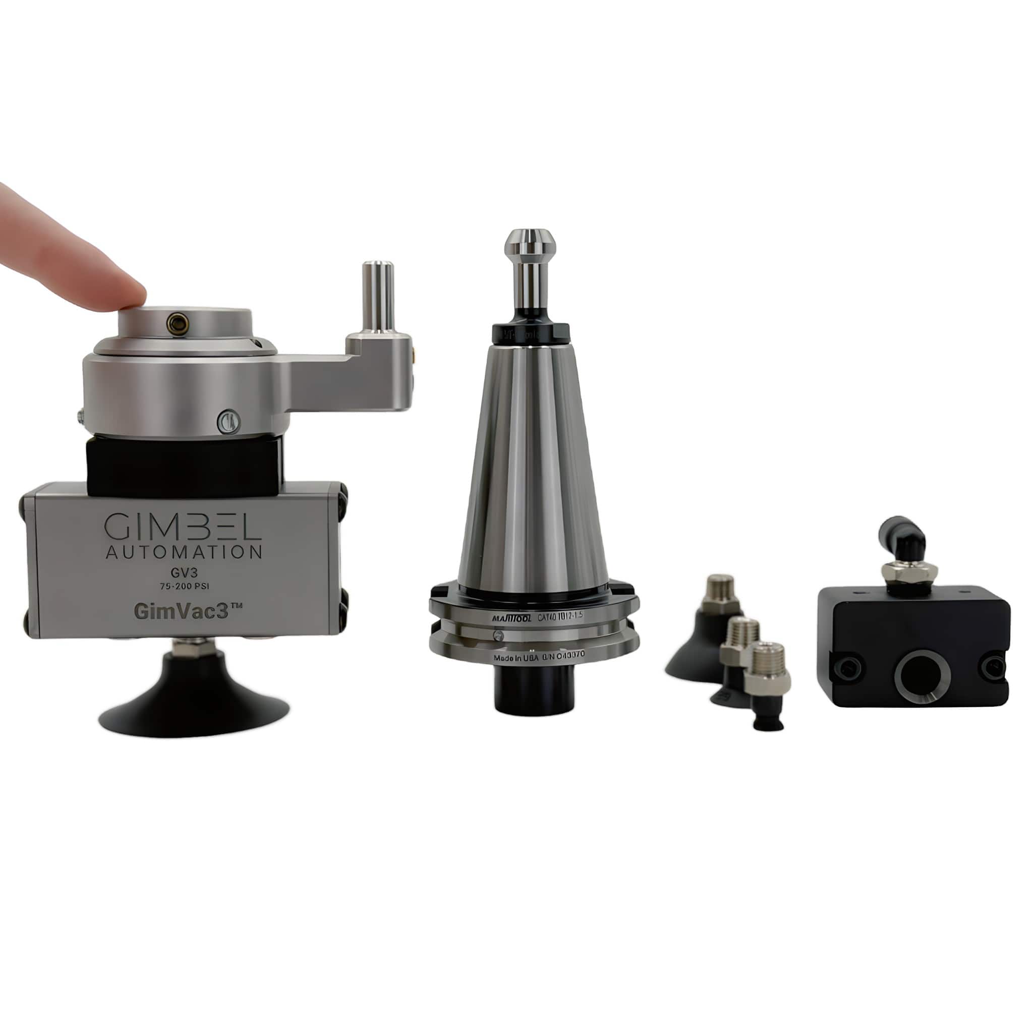 Rotary Bypass Vacuum Part Grabber | Gimbel Automation