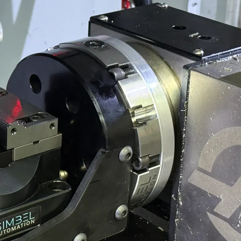 AxisLock™ Rotary 4th/5th Axis 96/52mm Combo Zero Point Plate (Through Bore)