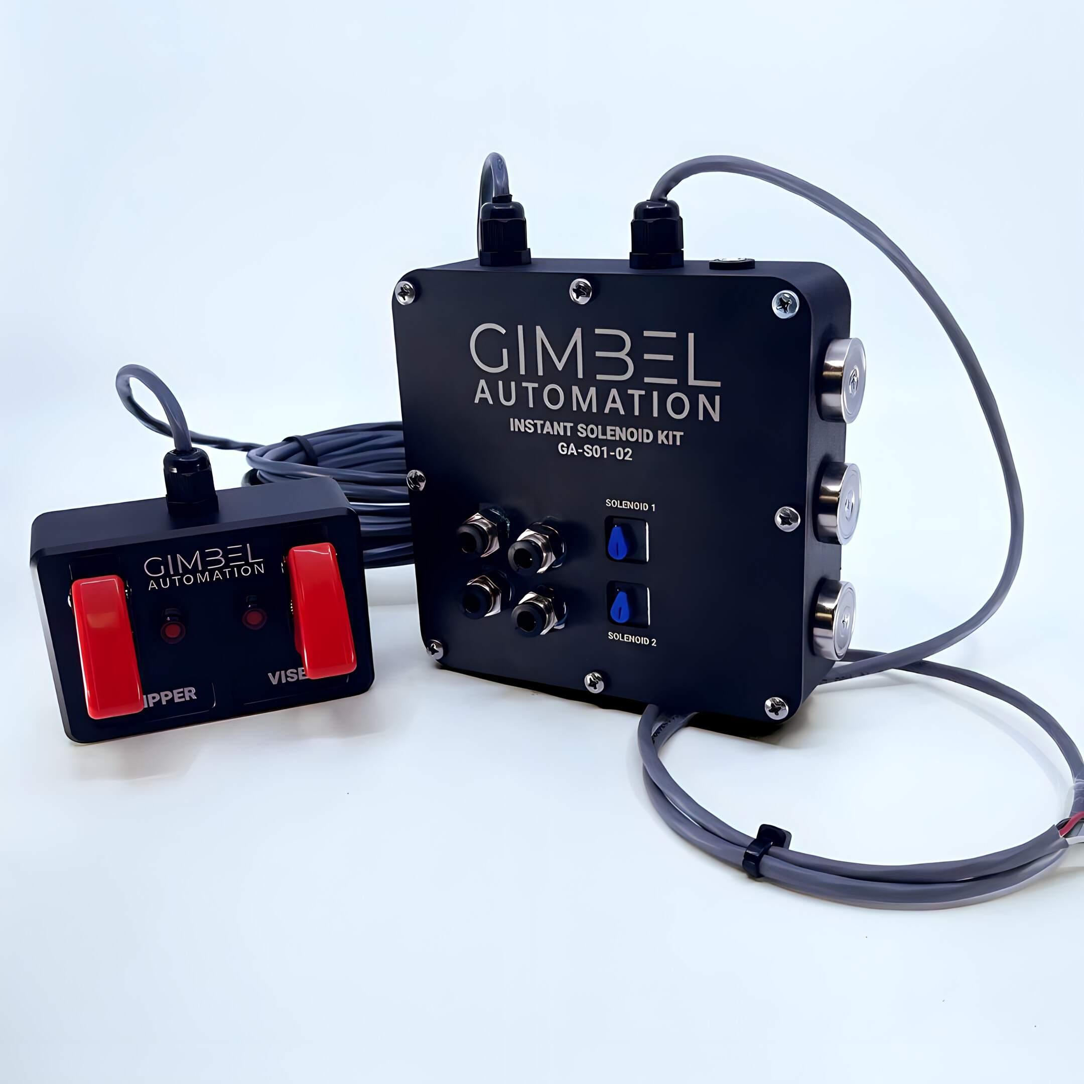 CNC Instant Solenoid Kit (2 Solenoids) - Gimbel Automation