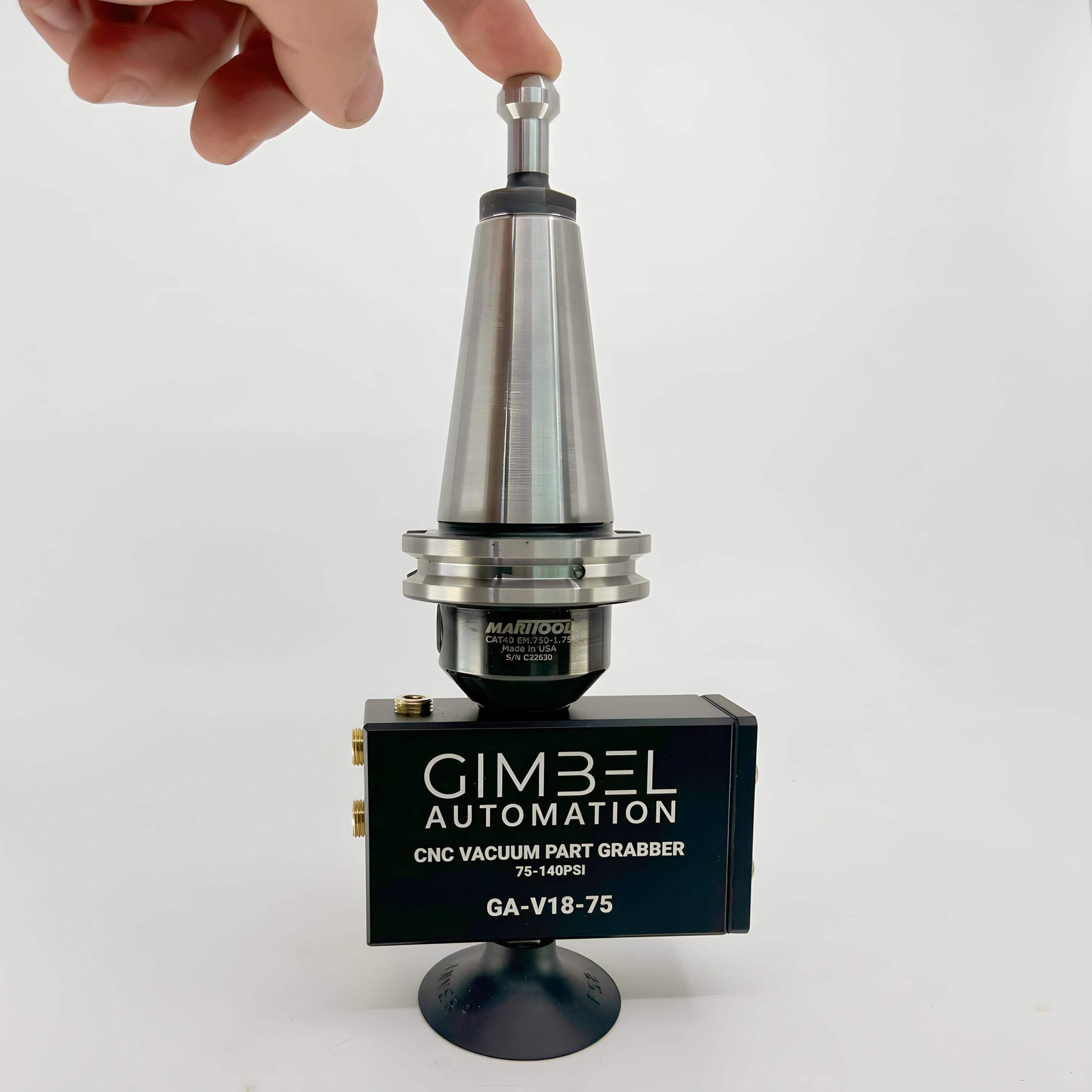CNC Vacuum Part Grabber - Gimbel Automation