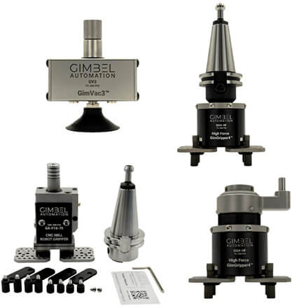 GimGrippers™ and GimVacs™ for CNC Tending