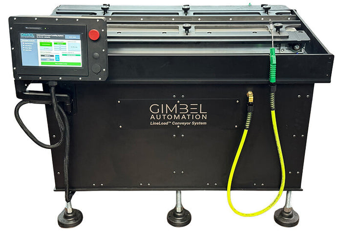 LineLoad CNC Conveyor Part Loading System | Gimbel Automation