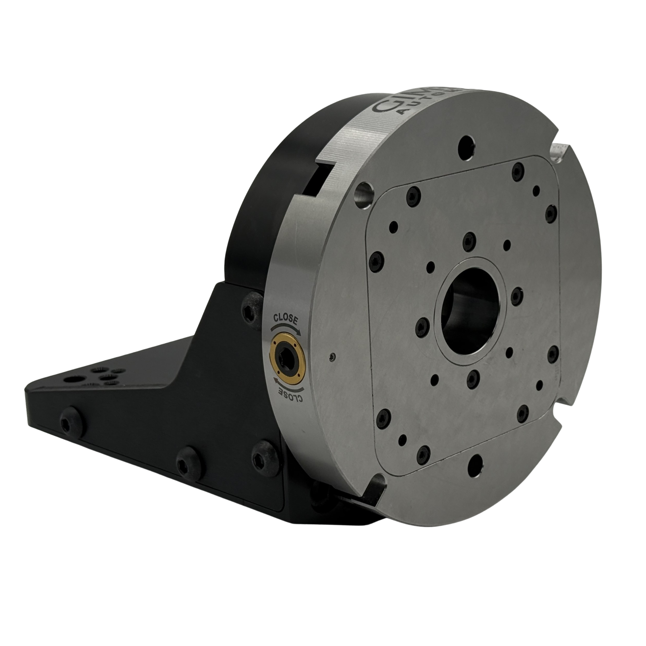 AxisLock™ Rotary 4th/5th Axis Zero Point Plate 96/52mm | Through Bore