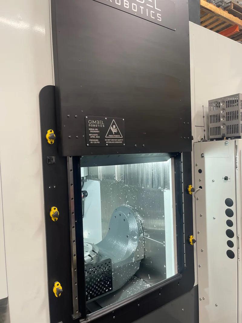 Premium Side-Mount CNC Auto-Door - Gimbel Automation