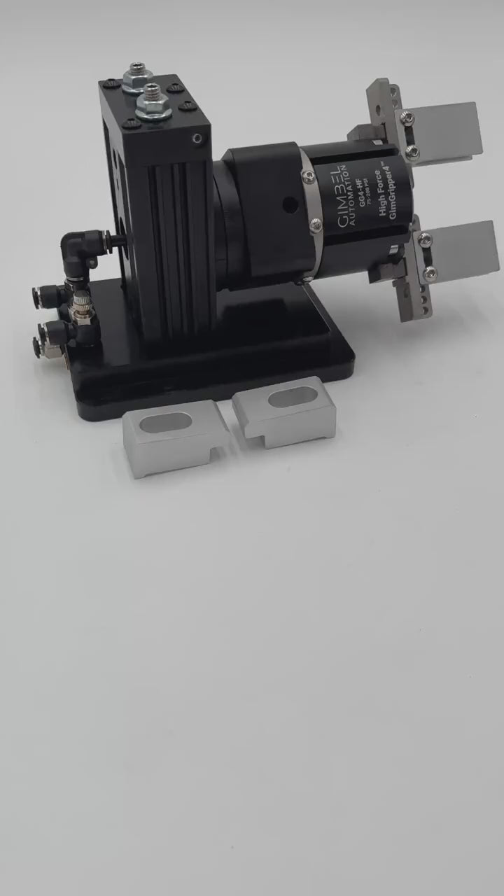 CNC Part Flipper | QuickFlip180™ Pneumatic Flip Station | Gimbel